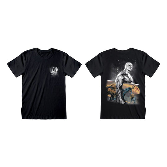 T-Shirt Fantastic 4 Silver Surfer officiel Heroes Inc. en 100% coton