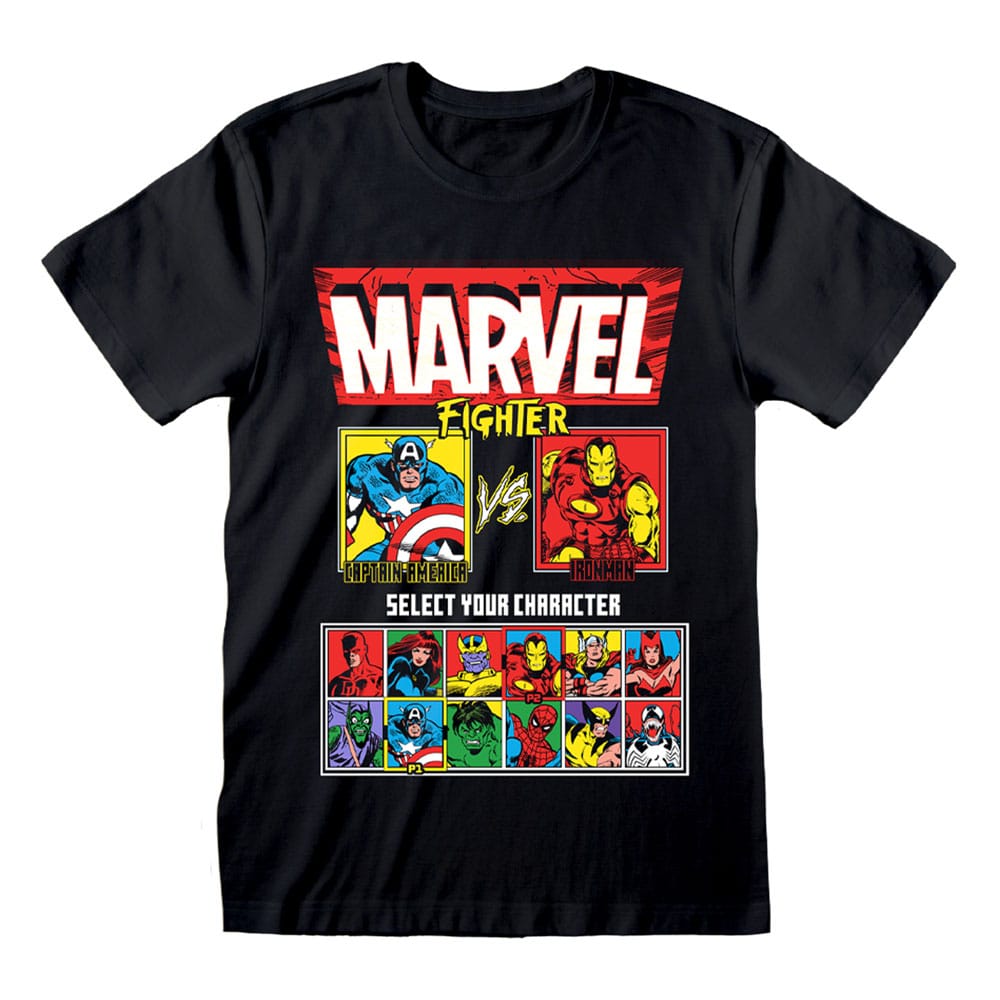 T-shirt Marvel Vs. Screen officiel Heroes Inc. en 100% coton de haute qualité