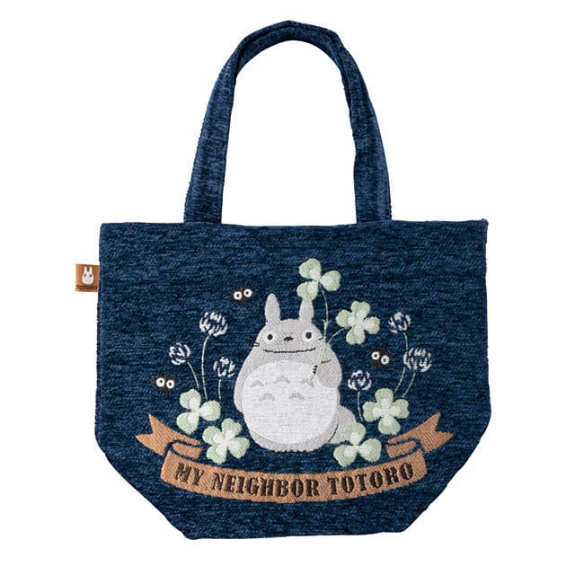 Sac shopping Totoro Trèfle officiel Marushin en polyester et coton