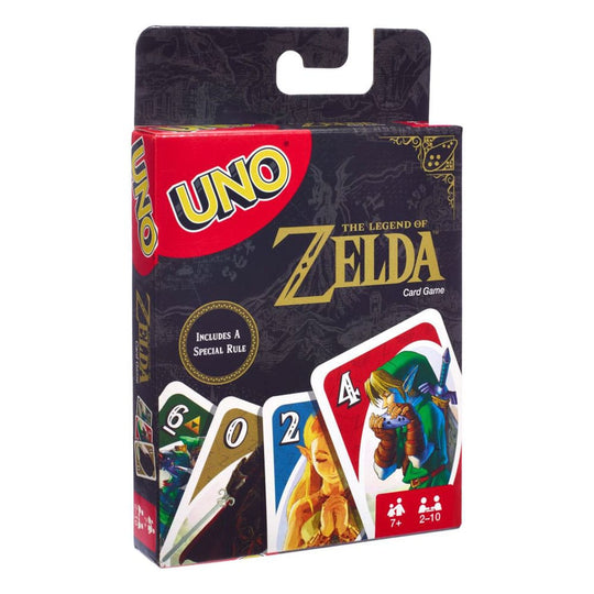 Jeu de cartes UNO The Legend of Zelda édition exclusive Europe Mattel