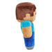 Peluche Minecraft Steve 23 cm, vue de profil