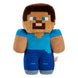 Peluche Steve 23 cm, montrant la texture douce du tissu