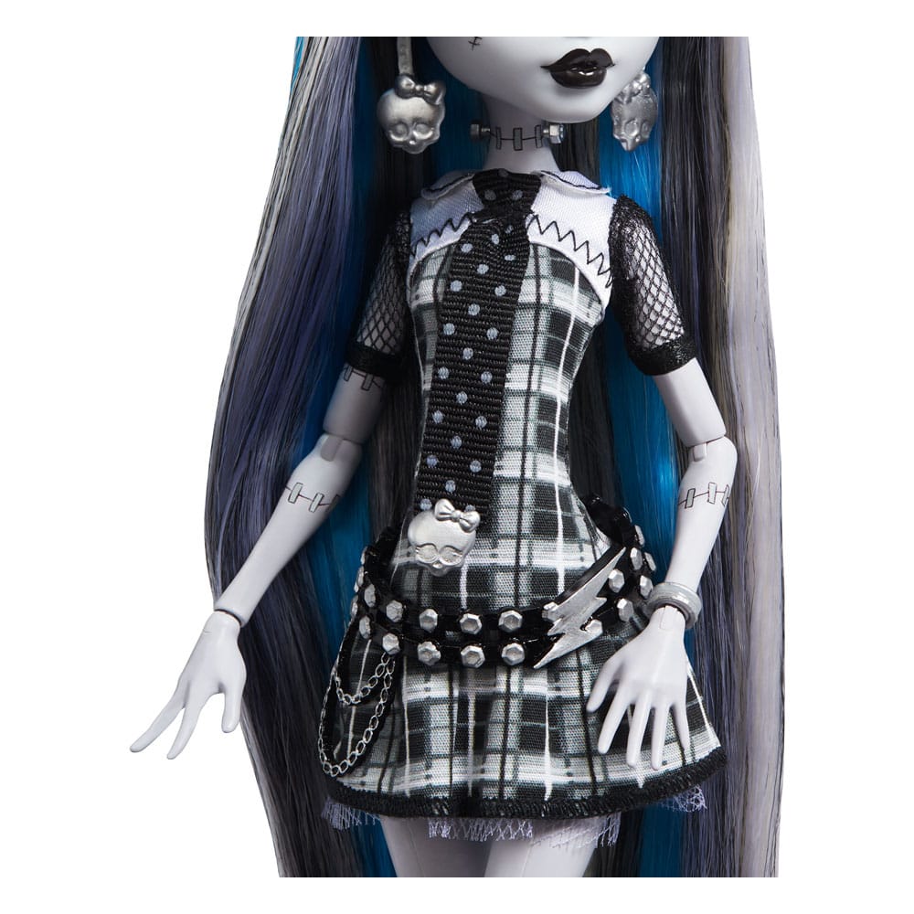 Poupée Monster High Frankie Stein dans son emballage boîte-fenêtre, collection Reel Drama.
