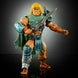 Détail du visage et de l'armure de la figurine Stealth He-Man