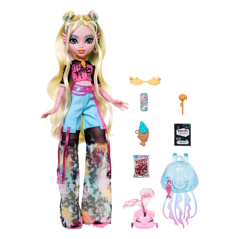 Poupée Lagoona Blue avec ses jambes articulées pour diverses poses