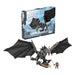 MEGA Skyrim Alduin et figurine Dragonborn en pleine bataille