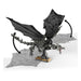 Détail de la figurine Alduin Le Dévoreur de Mondes du jeu de construction MEGA