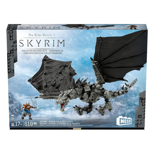 Coffret du jeu de construction MEGA The Elder Scrolls V: Skyrim Alduin
