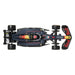 Vue latérale de la voiture Hot Wheels F1 Oracle Red Bull Racing RB20 1/64
