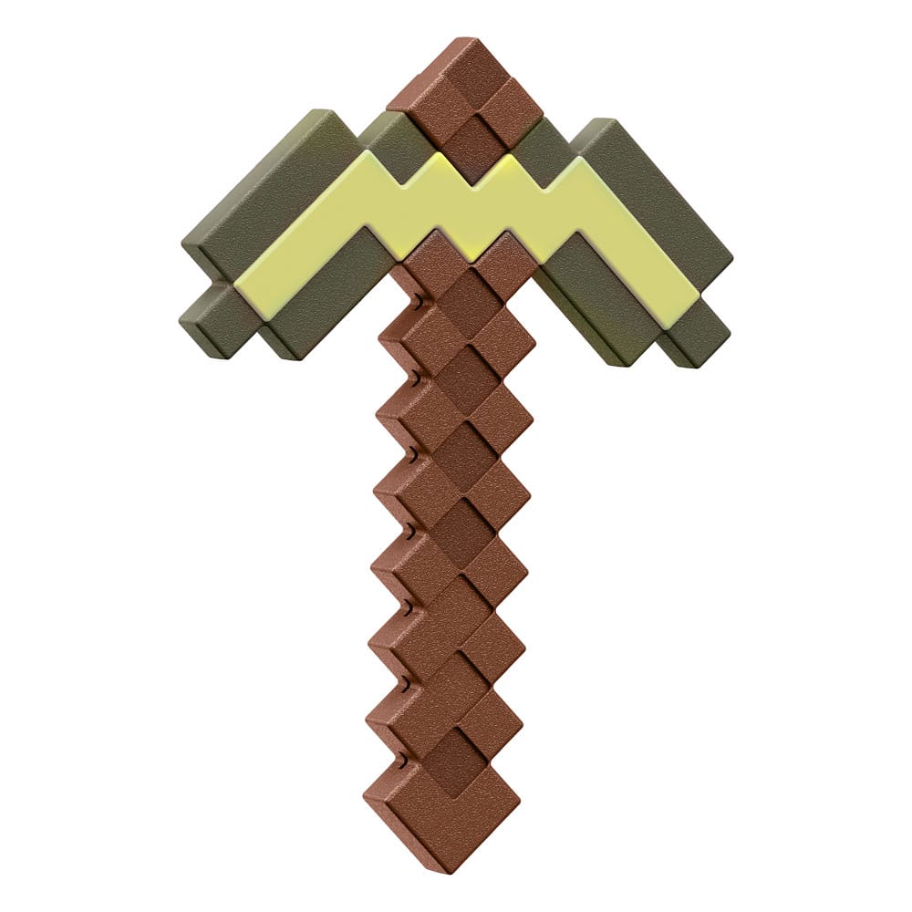 Réplique de la Pioche en Or Minecraft Mattel pour roleplay