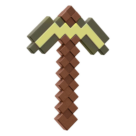 Réplique de la Pioche en Or Minecraft Mattel pour roleplay