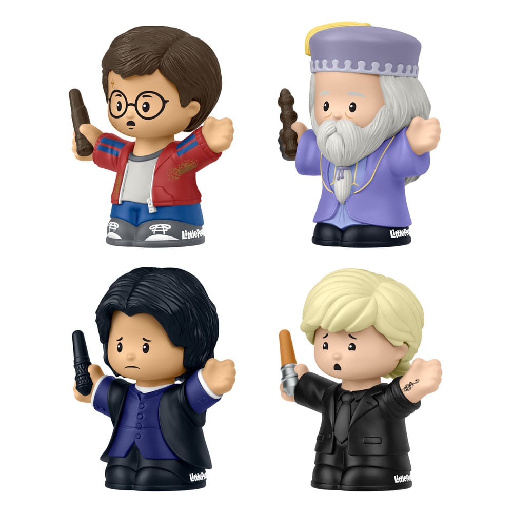 Pack de minifigurines Harry Potter Little People Collector présenté dans son emballage Mattel
