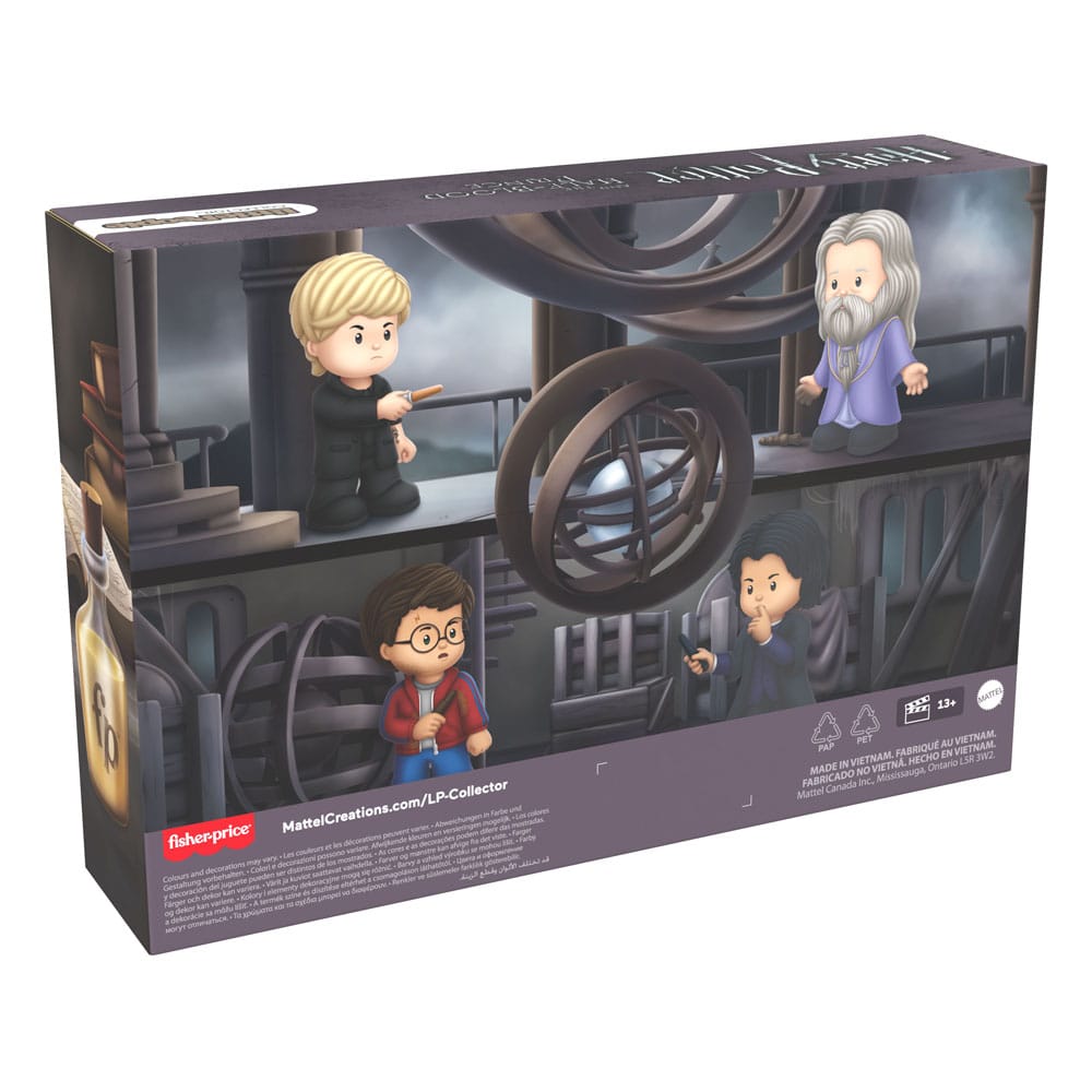 Minifigurines Albus Dumbledore et Severus Snape Little People Collector ensemble