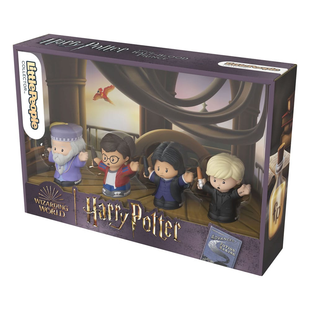Ensemble des minifigurines Harry Potter Little People Collector avec le logo Fisher-Price