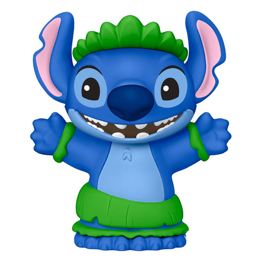Figurine Stitch (Hawaii) souriant, Little People Collector 7 cm