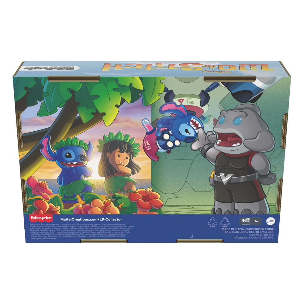 Le pack Little People Collector Lilo & Stitch sur fond blanc