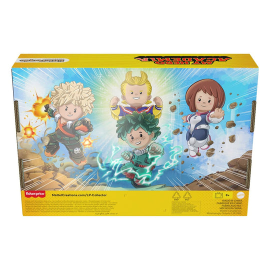 Pack de figurines My Hero Academia Fisher-Price avec logo Mattel