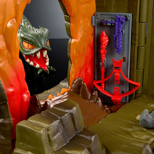 Scène de jeu du playset Fright Zone Evil Horde avec figurines