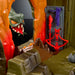 Scène de jeu du playset Fright Zone Evil Horde avec figurines