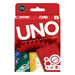 Jeu de cartes UNO Mattel 80th Anniversary Ruby Red en gros plan