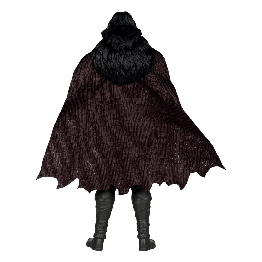 Gros plan sur le visage de Wulf, figurine Le Seigneur des Anneaux