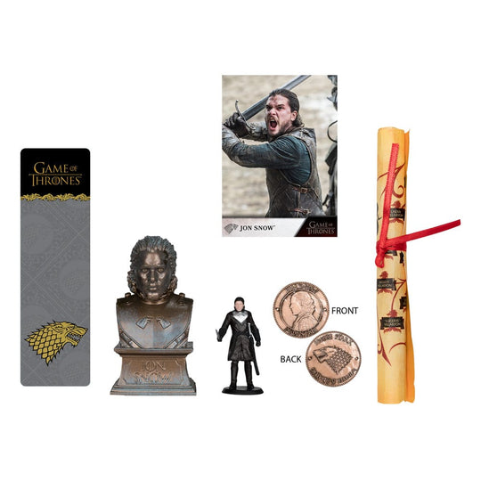 Contenu détaillé du coffret Jon Snow McFarlane Toys