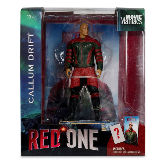 Détail équipement Nick statuette Red One McFarlane