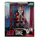 Gros plan sur les détails des figurines Red One Movie Maniacs