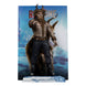 Vue de face statuette Krampus Red One
