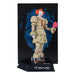 Détail du visage terrifiant de Pennywise, statuette McFarlane Toys