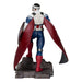 Vue latérale de la figurine Captain America PVC