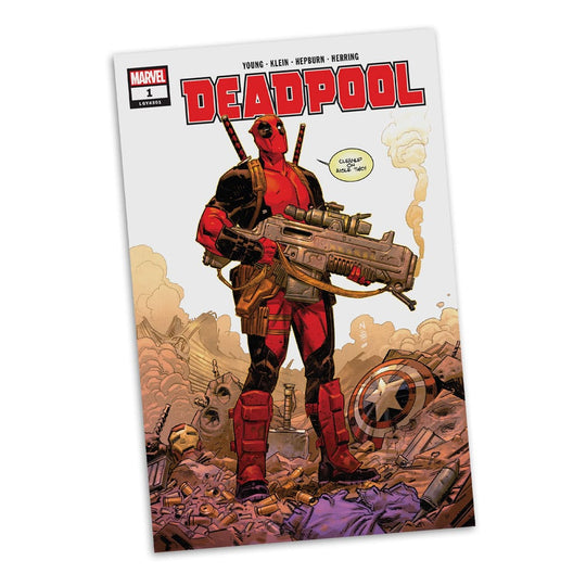 Emballage boîte-fenêtre de la statuette Deadpool McFarlane Toys
