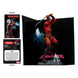 Figurine Deadpool Marvel 18cm en PVC, gros plan sur le costume