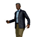 Figurine Lucius Fox 18cm incluse avec le Tumbler, posant