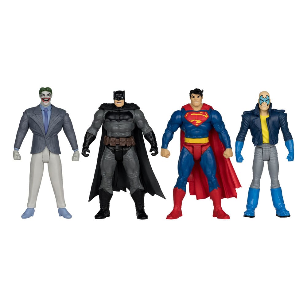 Pack 4 figurines DC Page Punchers McFarlane Toys Batman Superman Joker