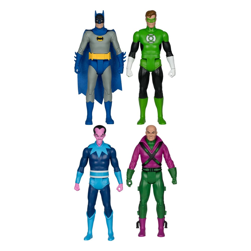 Assortiment de 6 figurines DC Retro Wave 12 McFarlane Toys