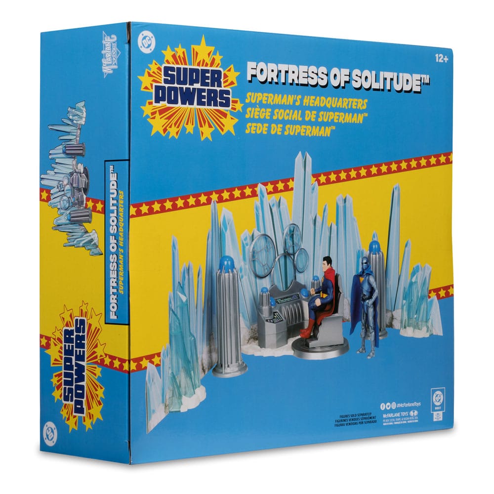Playset Forteresse de Solitude Superman (2025) en situation de jeu