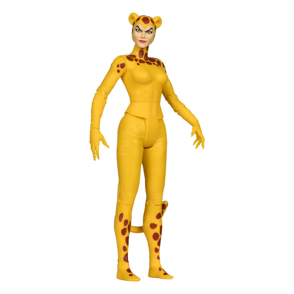 Vue détaillée des accessoires des figurines DC Retro Super Friends