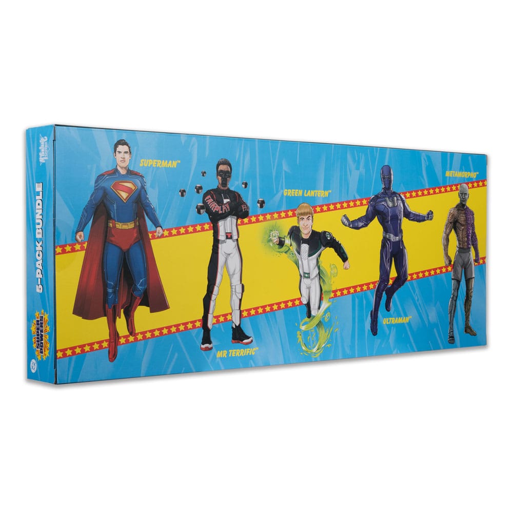Figurine Superman (2025) en action, vol