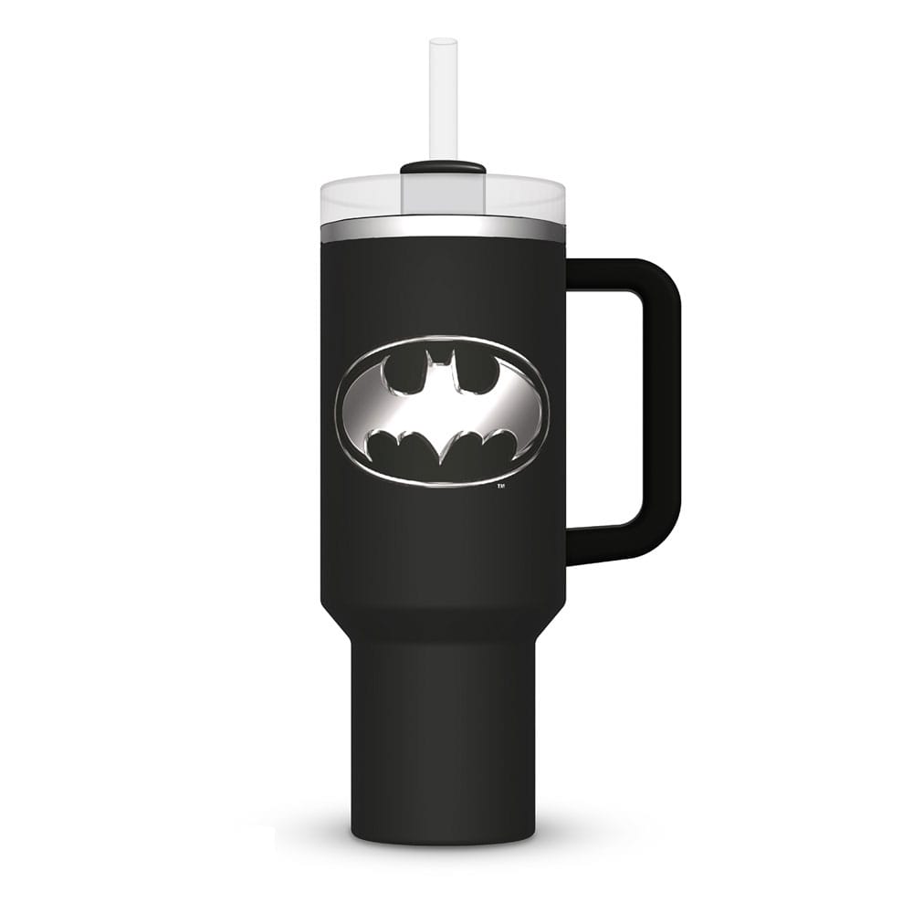 Gobelet en métal Batman DC Comics 1130ml Pyramid International, isotherme, vue de face