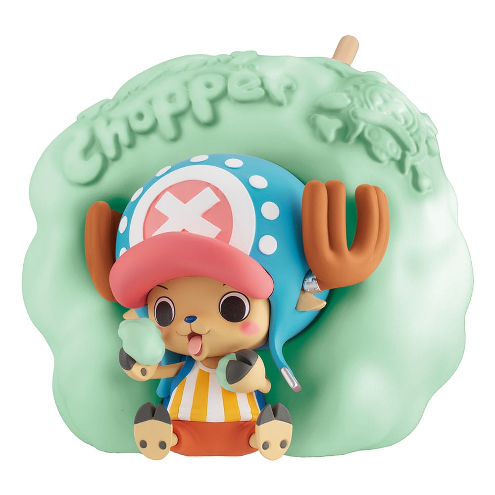 Vue arrière de la tirelire One Piece Chopper Candy Mint officielle