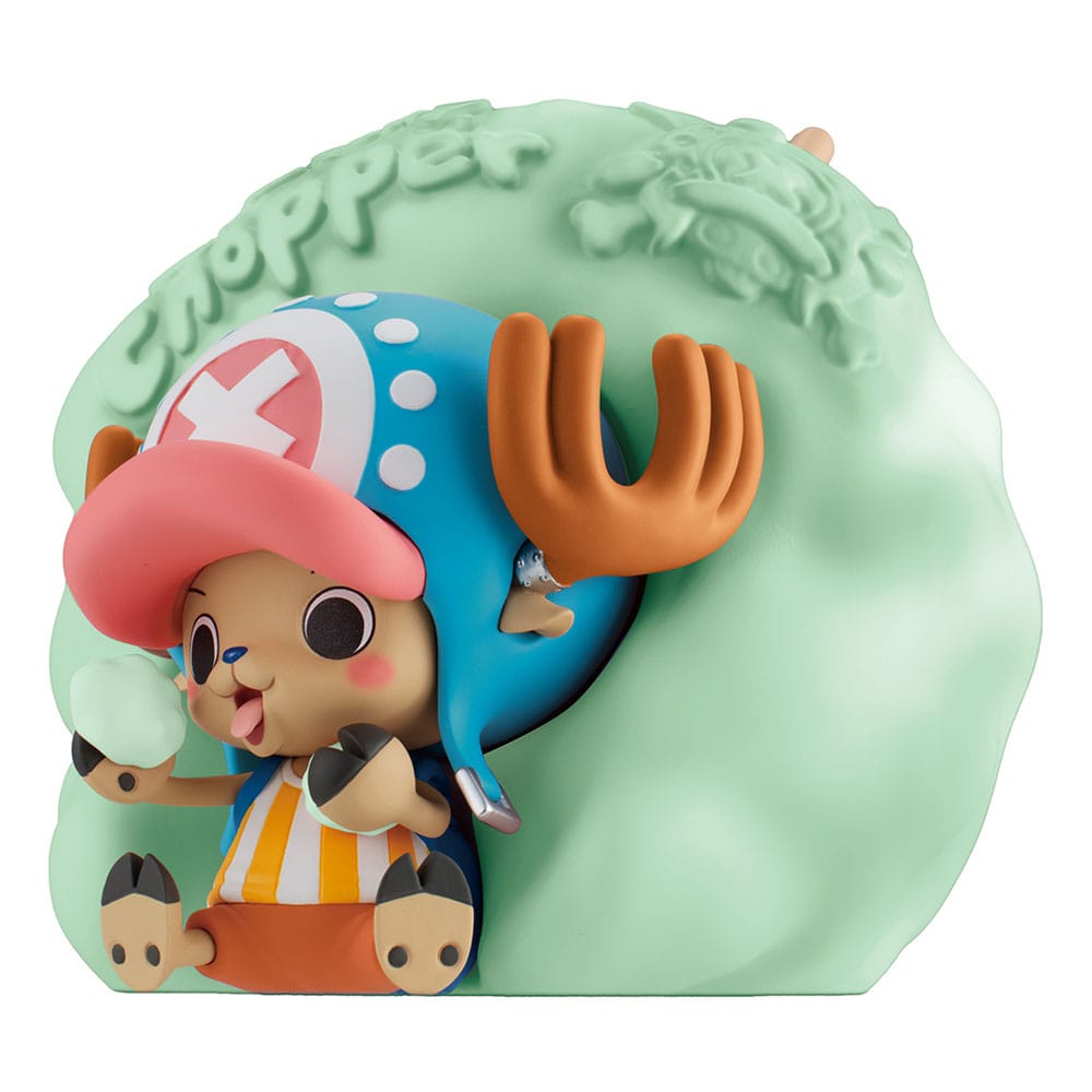 Tirelire One Piece Chopper Candy Mint Megahouse sur fond blanc