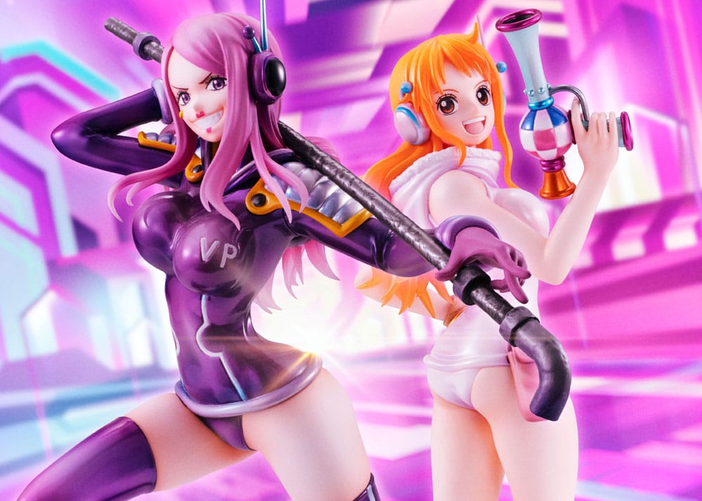 Statuette PVC Jewelry Bonney, gros plan sur les détails fins