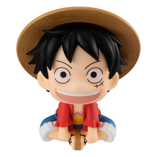 Statuette One Piece Monkey D. Luffy Look Up Megahouse vue de face