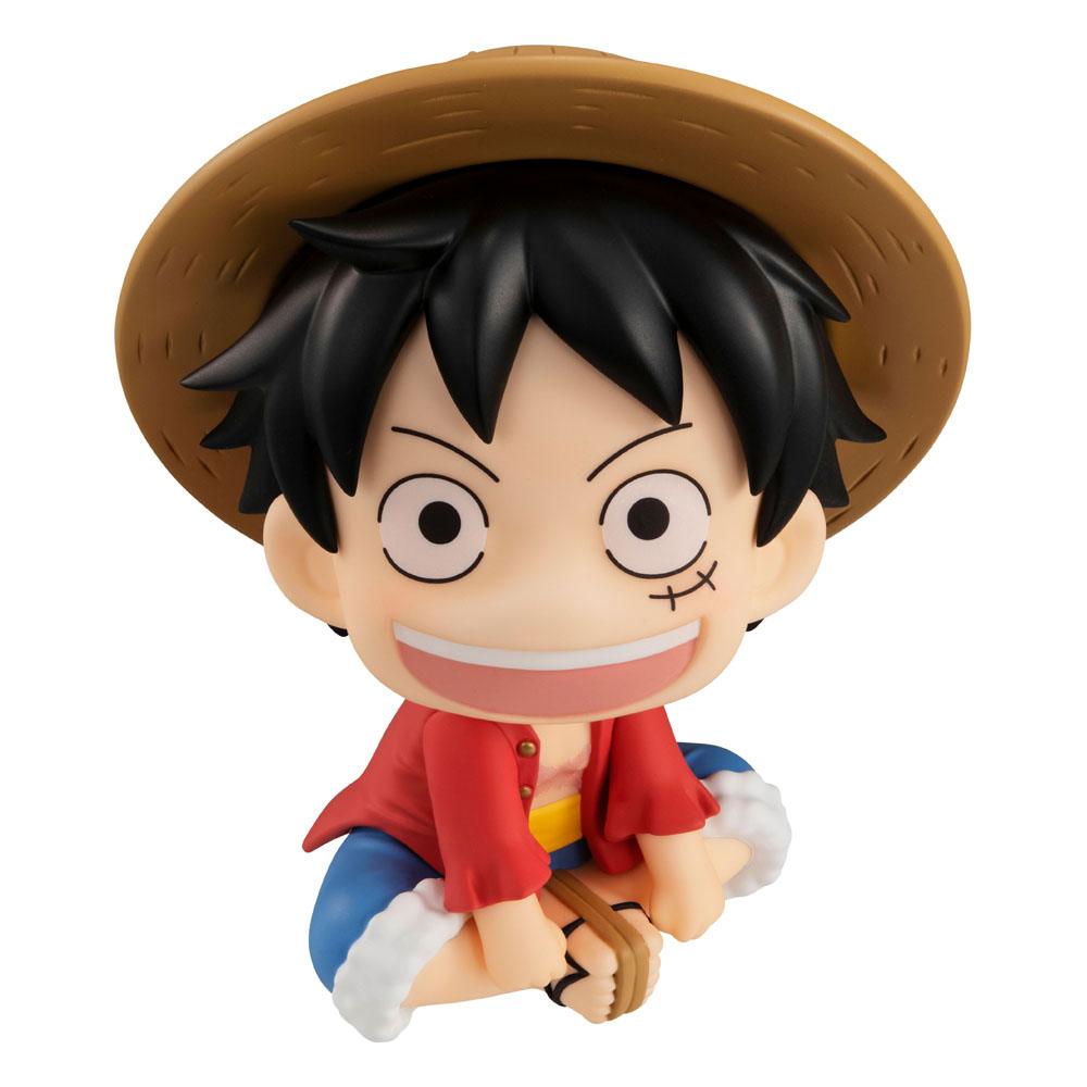 Statuette PVC Luffy 11 cm Look Up, vue de dos