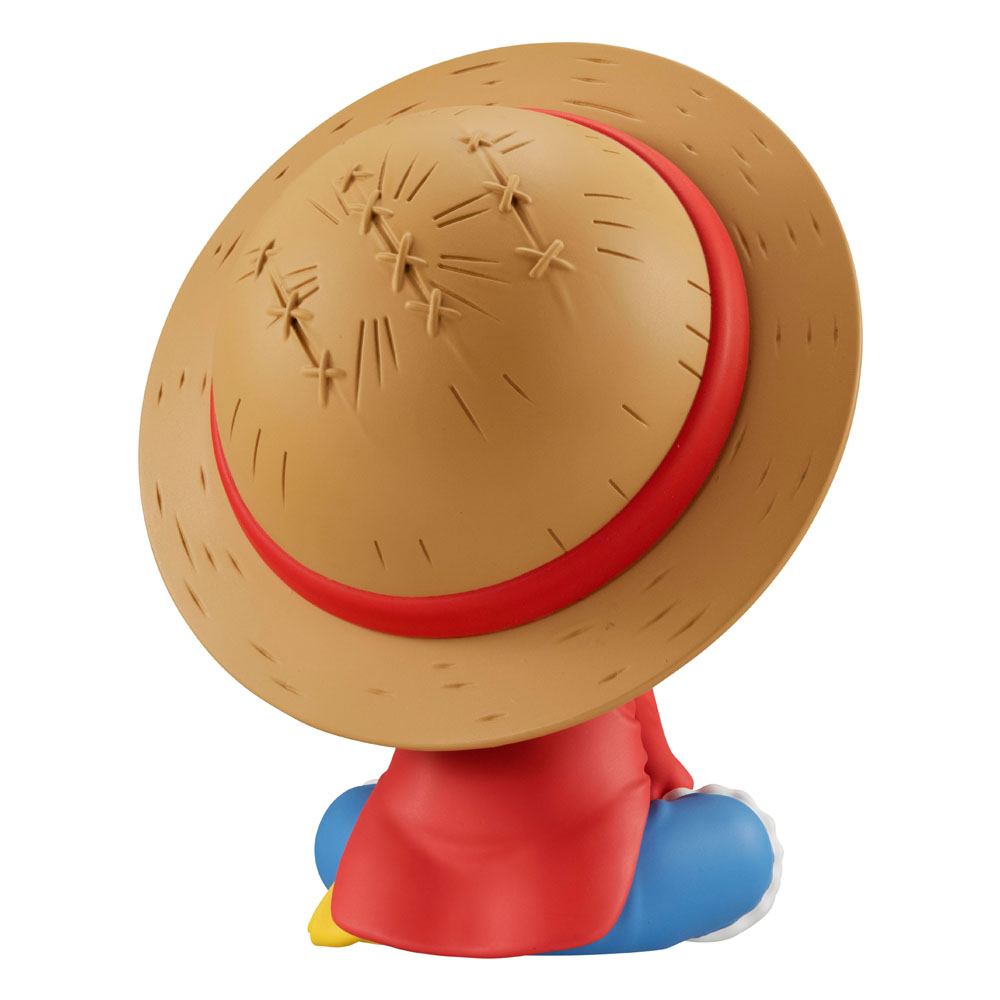 Emballage boîte-fenêtre de la statuette One Piece Luffy Megahouse