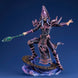 Vue latérale de la figurine Dark Magician The Fated Duel, 23 cm