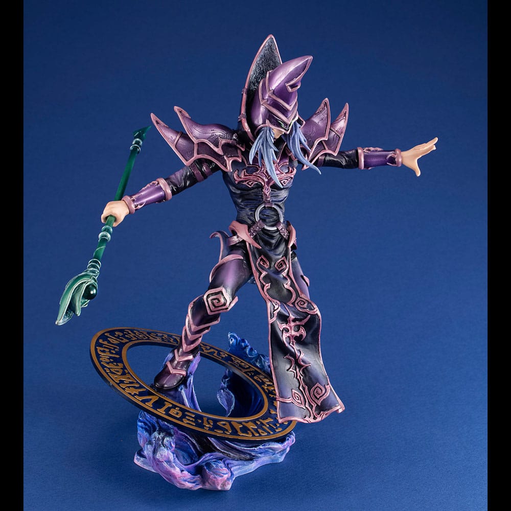 Emballage boîte-fenêtre de la statuette Yu-Gi-Oh! Dark Magician Megahouse