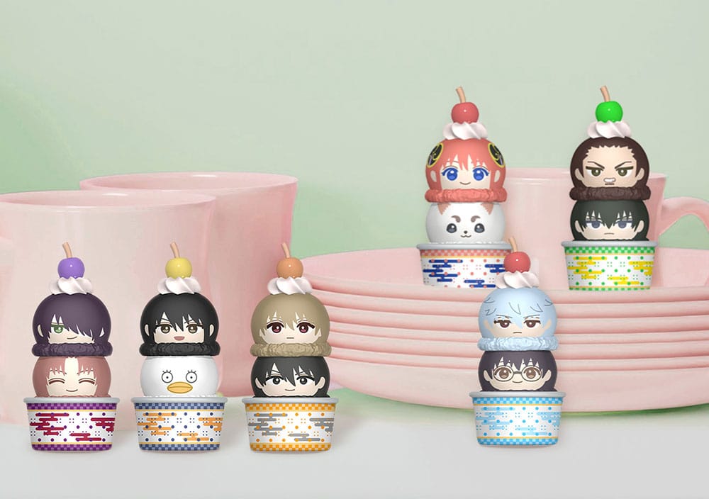 Gintama Tsumichen Stack up & Change figurines Megahouse - Assortiment complet