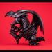 Vue latérale de la statuette Megahouse Red Eyes Black Dragon
